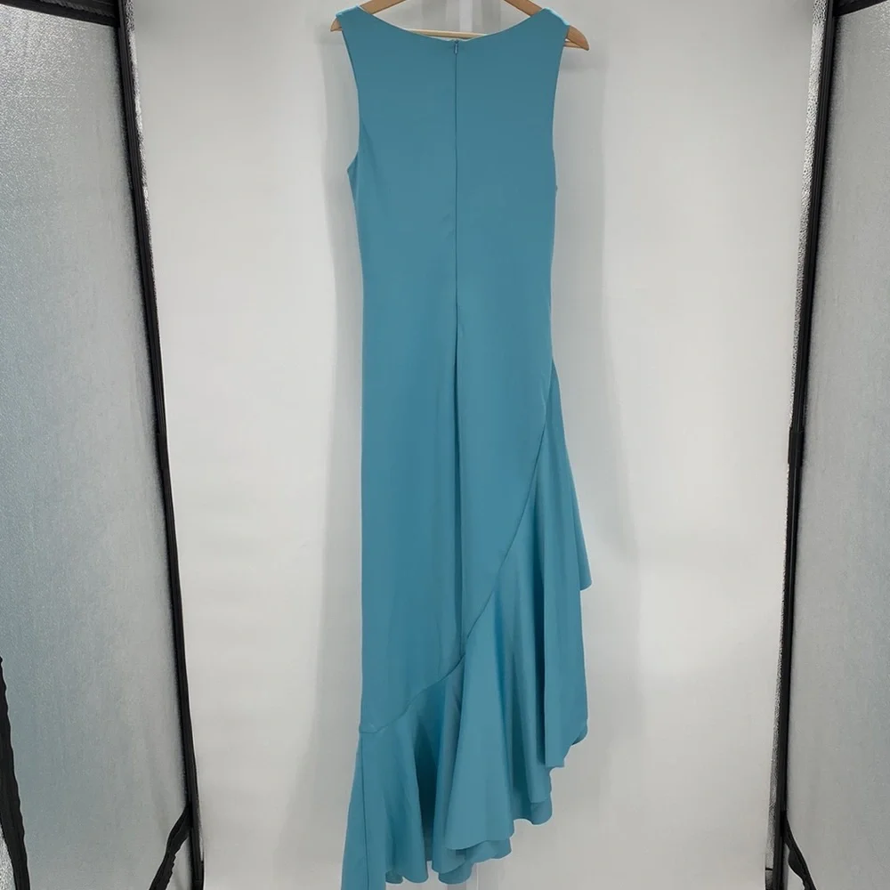Black Halo Aqua Draped Maxi Dress - Picture 2 of 2